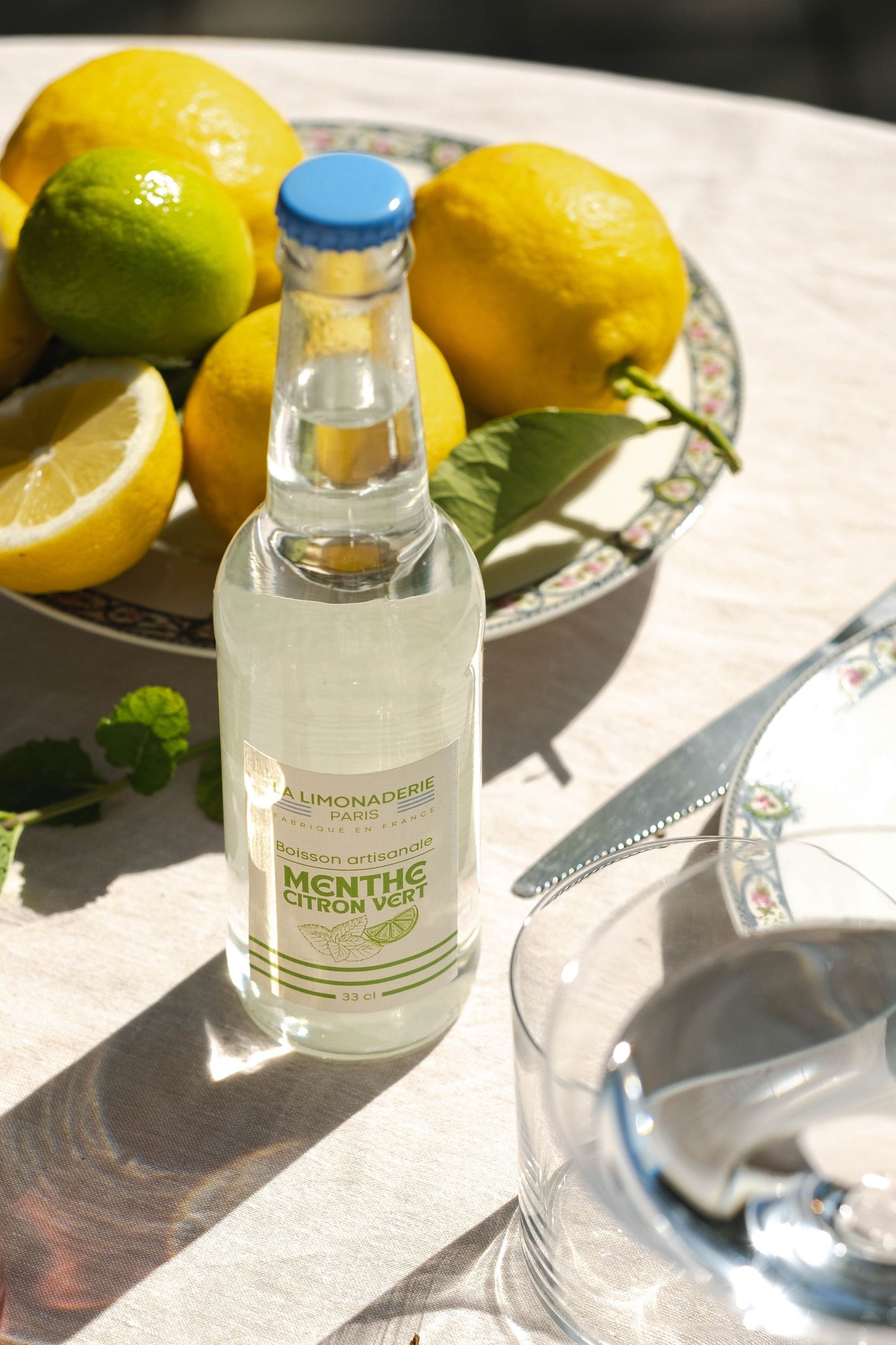 LIMONADE CITRON VERT ET MENTHE