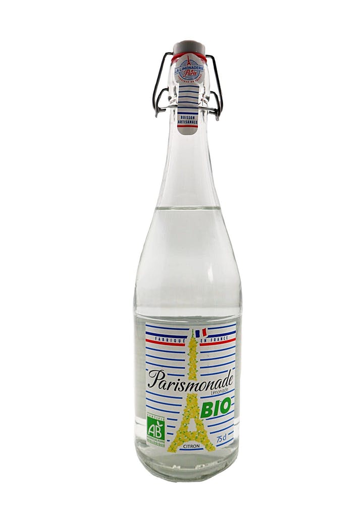 LIMONADE ARTISANALE CITRON - PARISMONADE 75CL